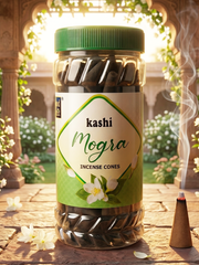 God Gift Mogra Dhoop Cones 400g – Jar Pack