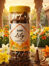 God Gift Lily Dhoop Cones 400g– Jar Pack