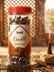 GOD GIFT OUDH DHOOP CONES 300G - JAR PACK