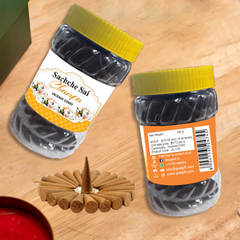 Sachche Sai Champa Dhoop Cones 100g– Jar Pack