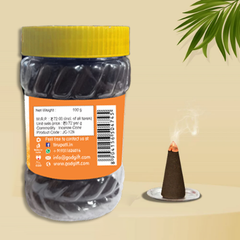 Sachche Sai Champa Dhoop Cones 100g– Jar Pack
