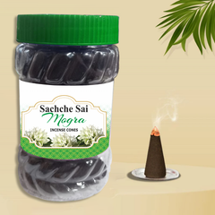 Sachche Sai Mogra Dhoop Cones 100g– Jar Pack