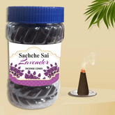 Sachche Sai Lavander Dhoop Cones 100g– Jar Pack