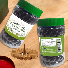 Sachche Sai Rajnigandha Dhoop Cones 100g– Jar Pack