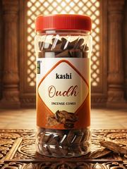GOD GIFT OUDH DHOOP CONES 300G - JAR PACK