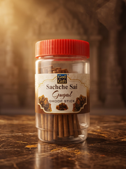 GOD GIFT SACHCHE SAI SHRIDDHA SABURI DHOOP STICKS 75G - JAR PACK