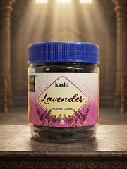 GOD GIFT LAVENDER DHOOP CONES 200G - JAR PACK