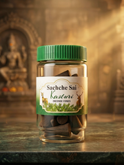 Sachche Sai Kasturi Dhoop Cones 100g– Jar Pack