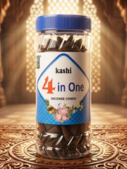 God Gift 4IN1 Dhoop Cones 360g– Jar Pack