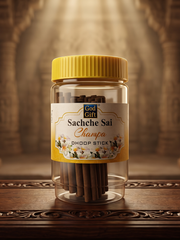 GOD GIFT SACHCHE SAI CHAMPA DHOOP STICKS 75G - JAR PACK