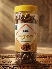 GOD GIFT GUGGUL DHOOP CONES 400G - JAR PACK