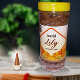 God Gift Lily Dhoop Cones 400g– Jar Pack