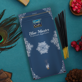 Blue Master Zipper Pouch Agarbatti