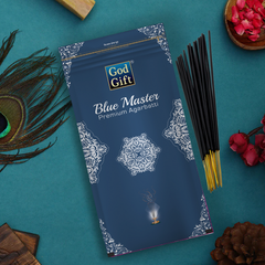 Blue Master Zipper Pouch Agarbatti