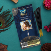 Premium Zipper Pouch Agarbatti - God Gift