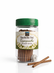 GOD GIFT SACHCHE SAI RAJNIGANDHA DHOOP STICKS 75G - JAR PACK