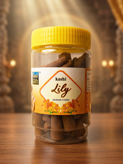 God Gift Lily Dhoop Cones 120g – Jar Pack
