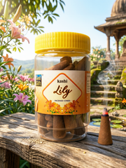 God Gift Lily Dhoop Cones 120g – Jar Pack