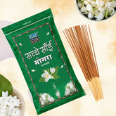 Sachche Sai Premium Zipper Pouch Agarbatti - Mogra