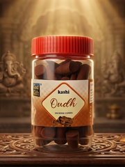 GOD GIFT OUDH DHOOP CONES 90G - JAR PACK