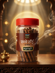 Sachche Sai Shriddha Saburi Dhoop Stick 100gm -Jar pack
