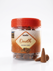 GOD GIFT OUDH DHOOP CONES 150G - JAR PACK