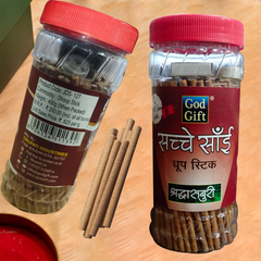 Sachche Sai Shriddha Saburi Dhoop Stick Jar – 300g