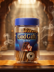 God Gift Dhoop Stick 100gm -Jar pack