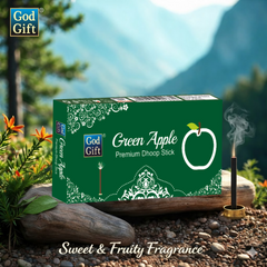 God Gift Green Apple Dhoop Stick (Big)
