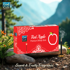 God Gift Red Apple Dhoop Stick (Big)