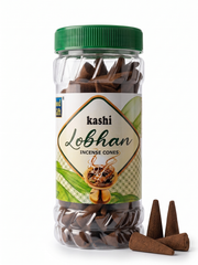God Gift Lobhan Dhoop Cones 400g – Jar Pack