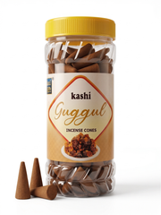 GOD GIFT GUGGUL DHOOP CONES 400G - JAR PACK
