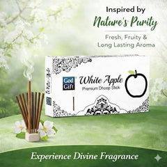 God Gift White Apple Dhoop Stick (Big)
