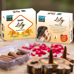 God Gift Dhoop Cone - Lily