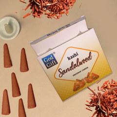 God Gift Dhoop Cone - Sandalwood