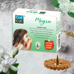 God Gift Dhoop Cone - Mogra