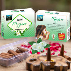 God Gift Dhoop Cone - Mogra