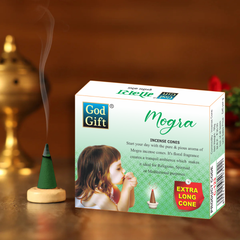 God Gift Dhoop Cone - Mogra
