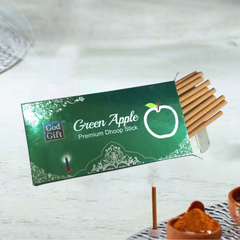 God Gift Green Apple Dhoop Stick (Big)