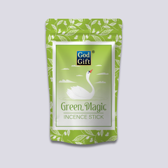 Green Magic Family Jumbo Zipper Agarbatti