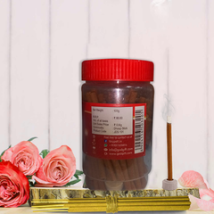 God Gift Rose Dhoop Stick 100gm - Jar pack