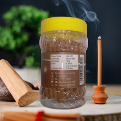 God Gift Chandan Dhoop Stick 100gm- Jar pack