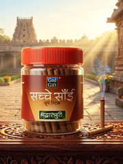 SACHCHE SAI SHRIDDHA SABURI DHOOP STICKS 150G - JAR PACK