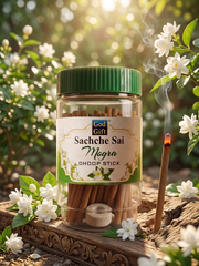GOD GIFT SACHCHE SAI MOGRA DHOOP STICKS 75G - JAR PACK