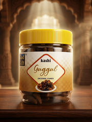 GOD GIFT GUGGUL DHOOP CONES 200G - JAR PACK