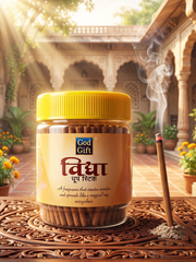 VIDHYA DHOOP STICKS 150G - JAR PACK