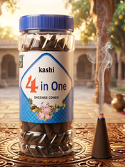 God Gift 4IN1 Dhoop Cones 360g– Jar Pack