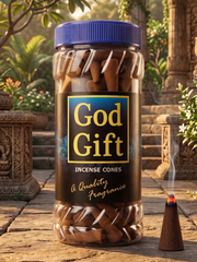 God Gift  Dhoop Cones 400g – Jar Pack