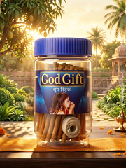 God Gift Dhoop Stick 100gm -Jar pack
