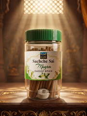 GOD GIFT SACHCHE SAI MOGRA DHOOP STICKS 75G - JAR PACK